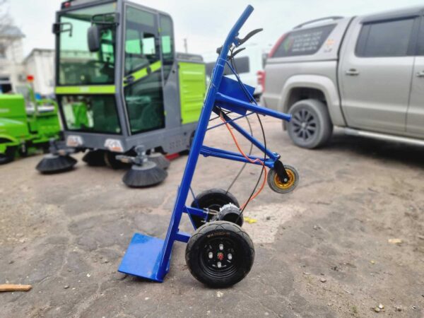 Электрическая тележка для перевозки грузов по выгодной цене