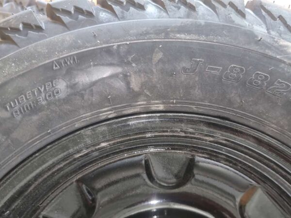 Колесо в сборе 4.50-12 повышенной грузоподъемности (покрышка, камера, диск)