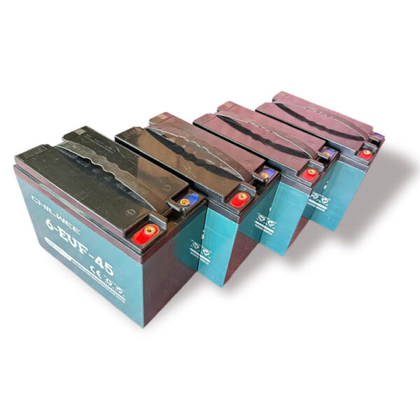 Комплект тяговых аккумуляторов 6-EVF-45 (48V-45A•h C3) GEL (VRLA)